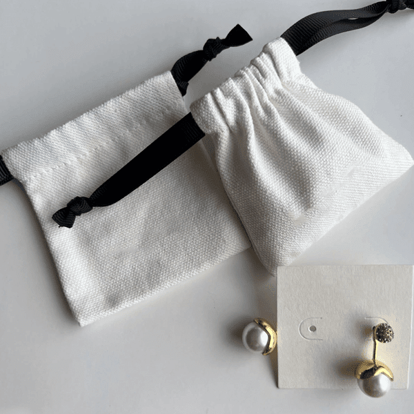 Canvas Pouches For Jewelry