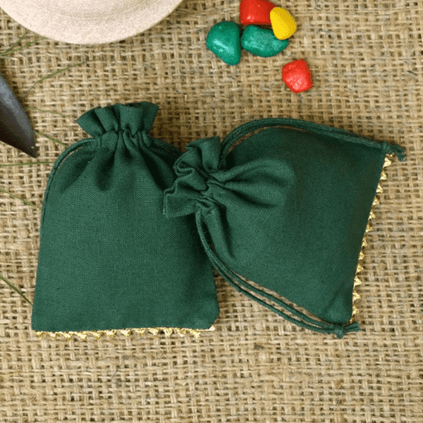 Canvas Pouches For Jewelry